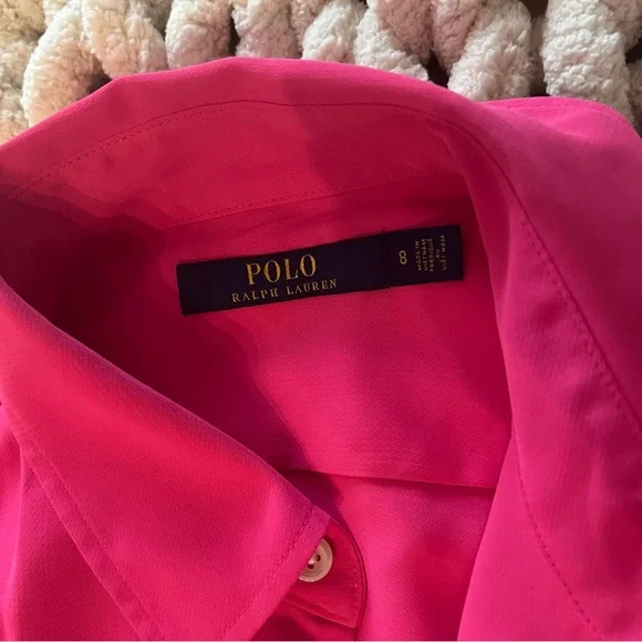 Ralph Lauren Fuchsia Long Sleeve Dress - Picture 6 of 11